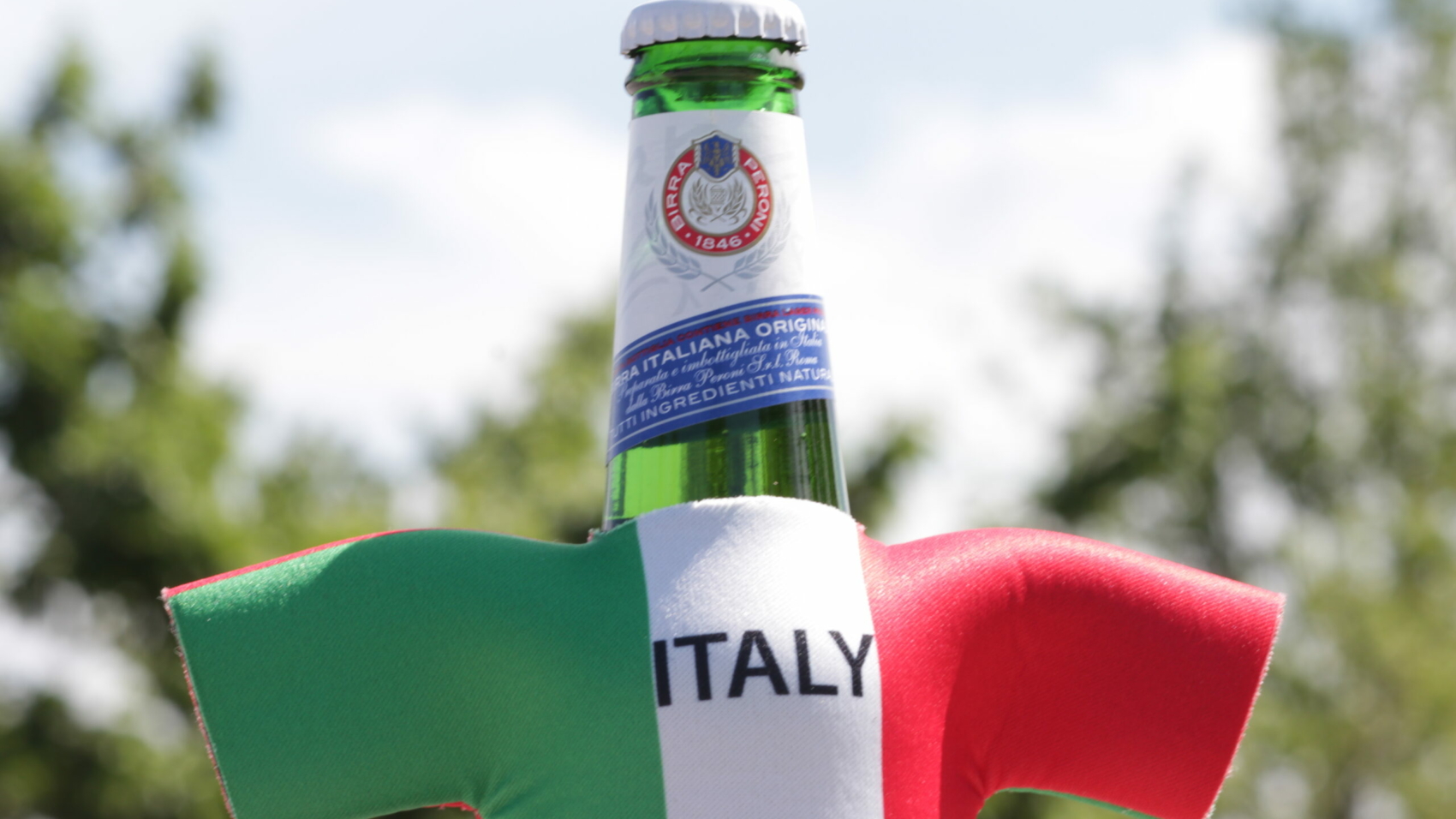 flaschentrikot italy neopren flaschenkuehler italien 2024 fanartikel