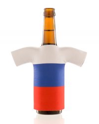 flaschentrikot russia neopren flaschenkuehler russland wm2018