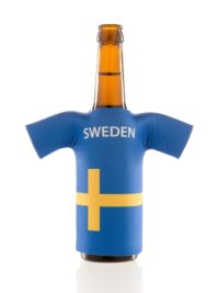 flaschentrikot sweden neopren flaschenkuehler schweden fanartikel 2024